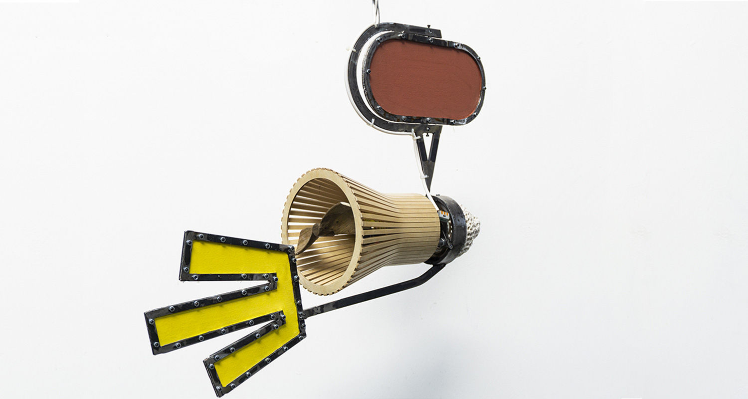 VICTOR CORD'HOMME, Ventilateur frite, Oeuvre Unique (Motorisée), 2021