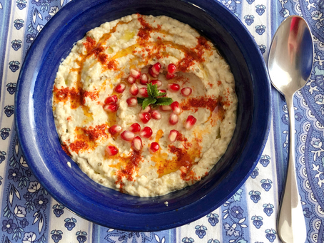 Le caviar d'aubergines du Moyen Orient - (Baba ganoush) - avec Thermomix®