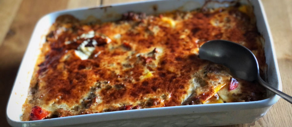 Le gratin automnale à la courge butternut - avec Thermomix®