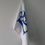 Miniaturbild: Tea towel Love blue print