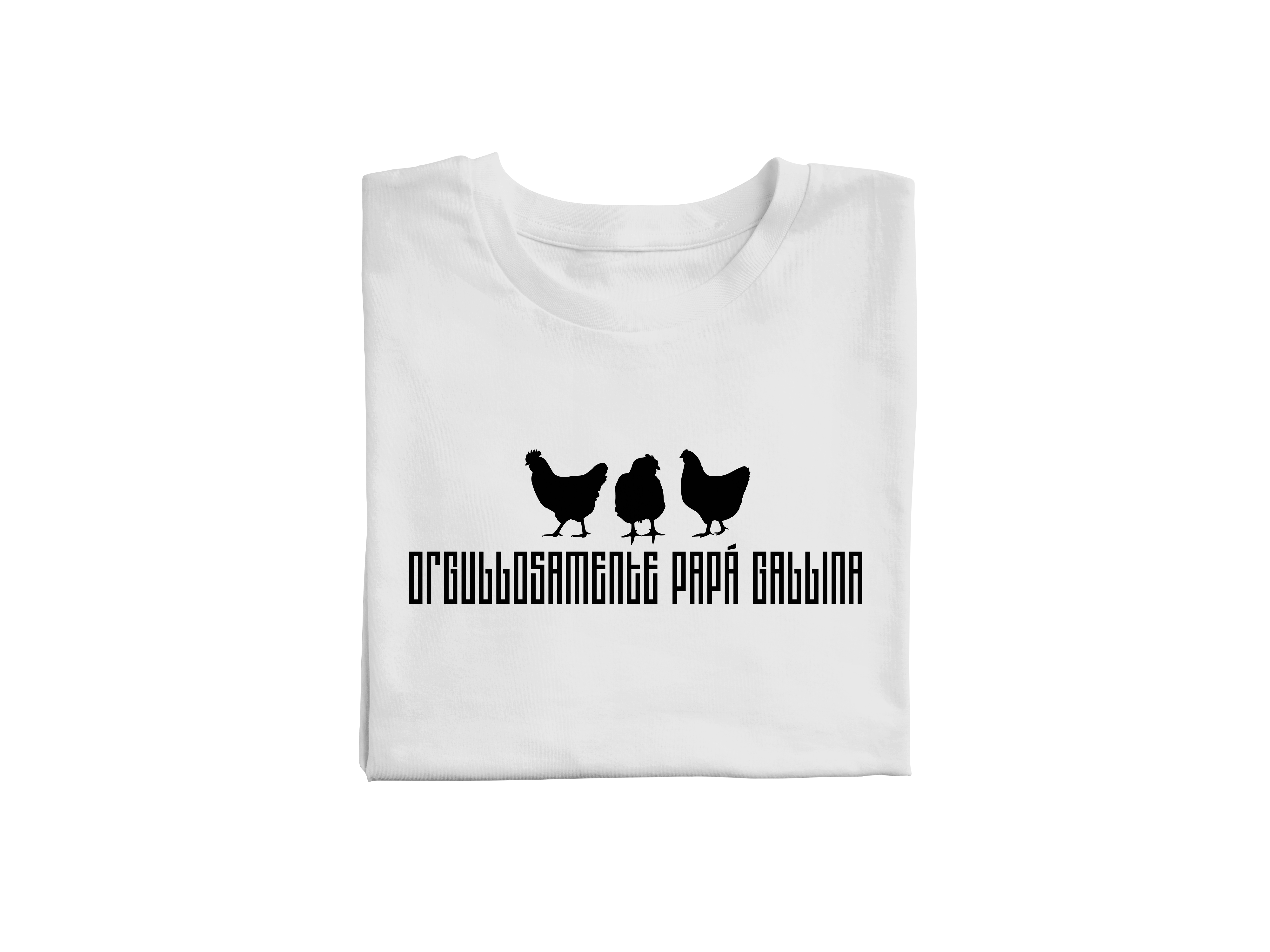 Polo Hombre Orgullosamente papá gallina