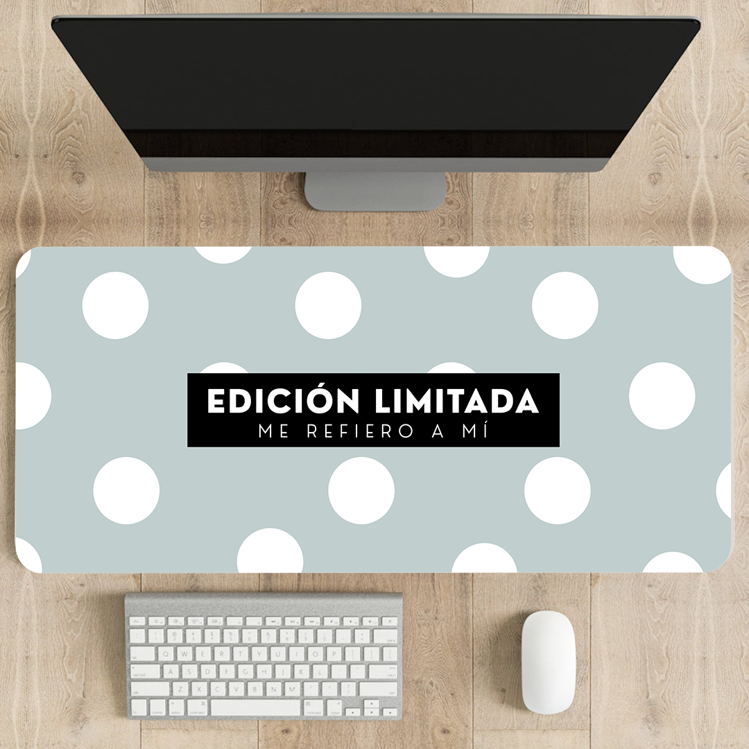 Mousepad ExtraLarge Edición Limitada Polka Cemento