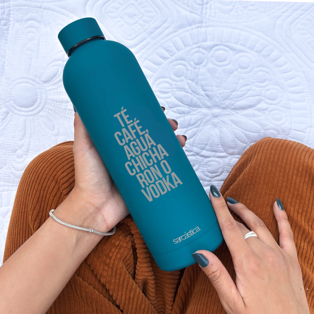 Botella Térmica Velvet: Té, café, Agua, Chicha...