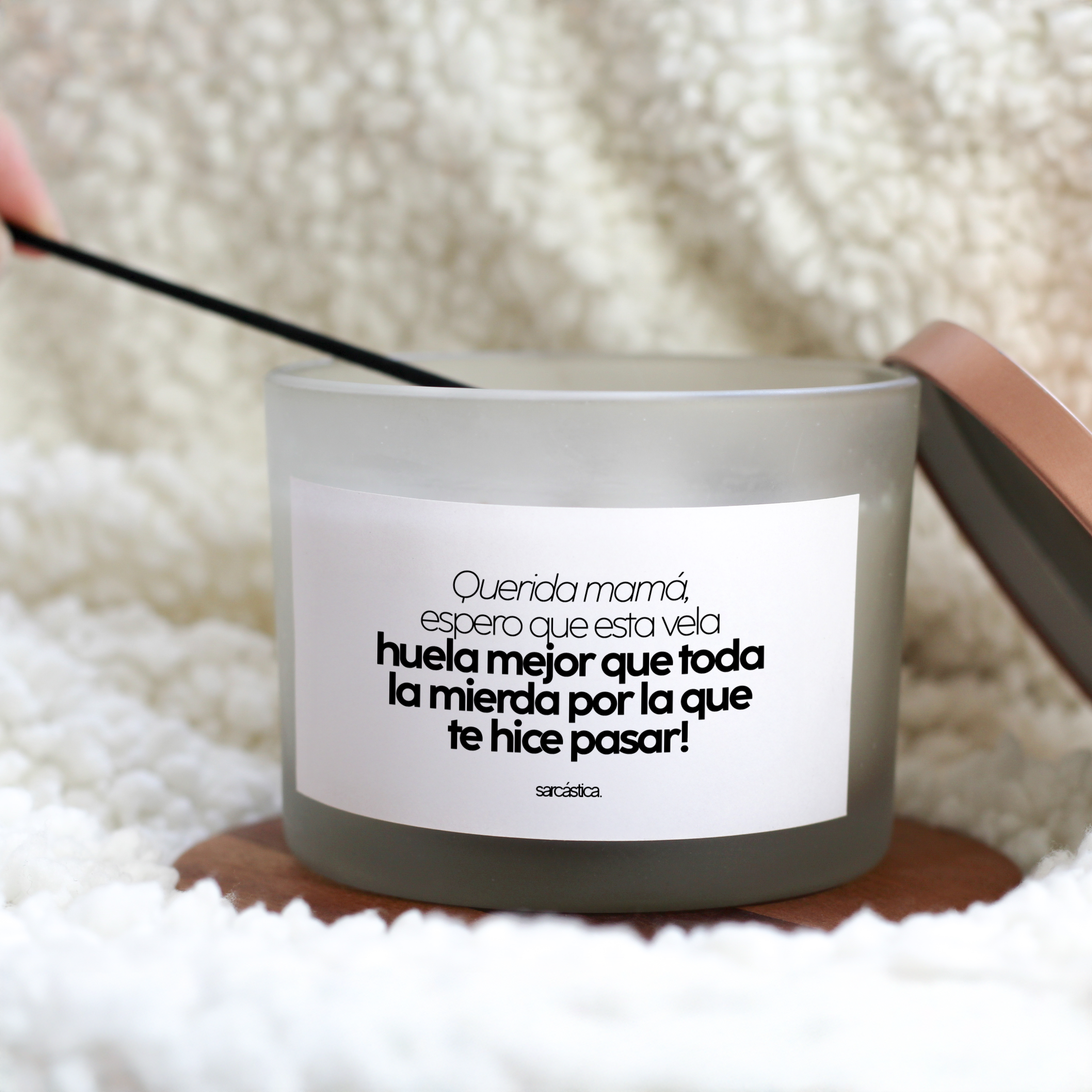Vela PREMIUM - Querida mamá