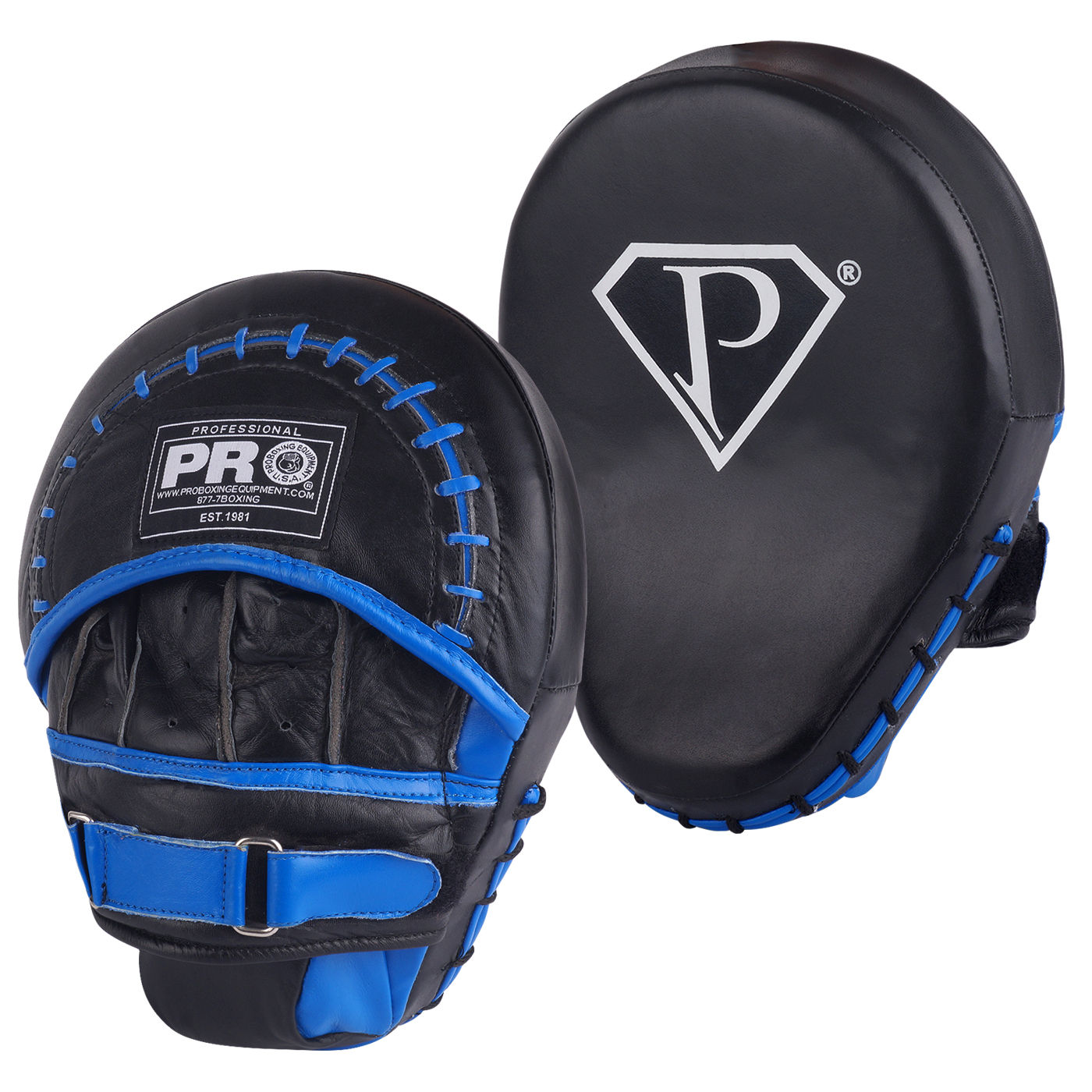 Pro contoured punching mitts