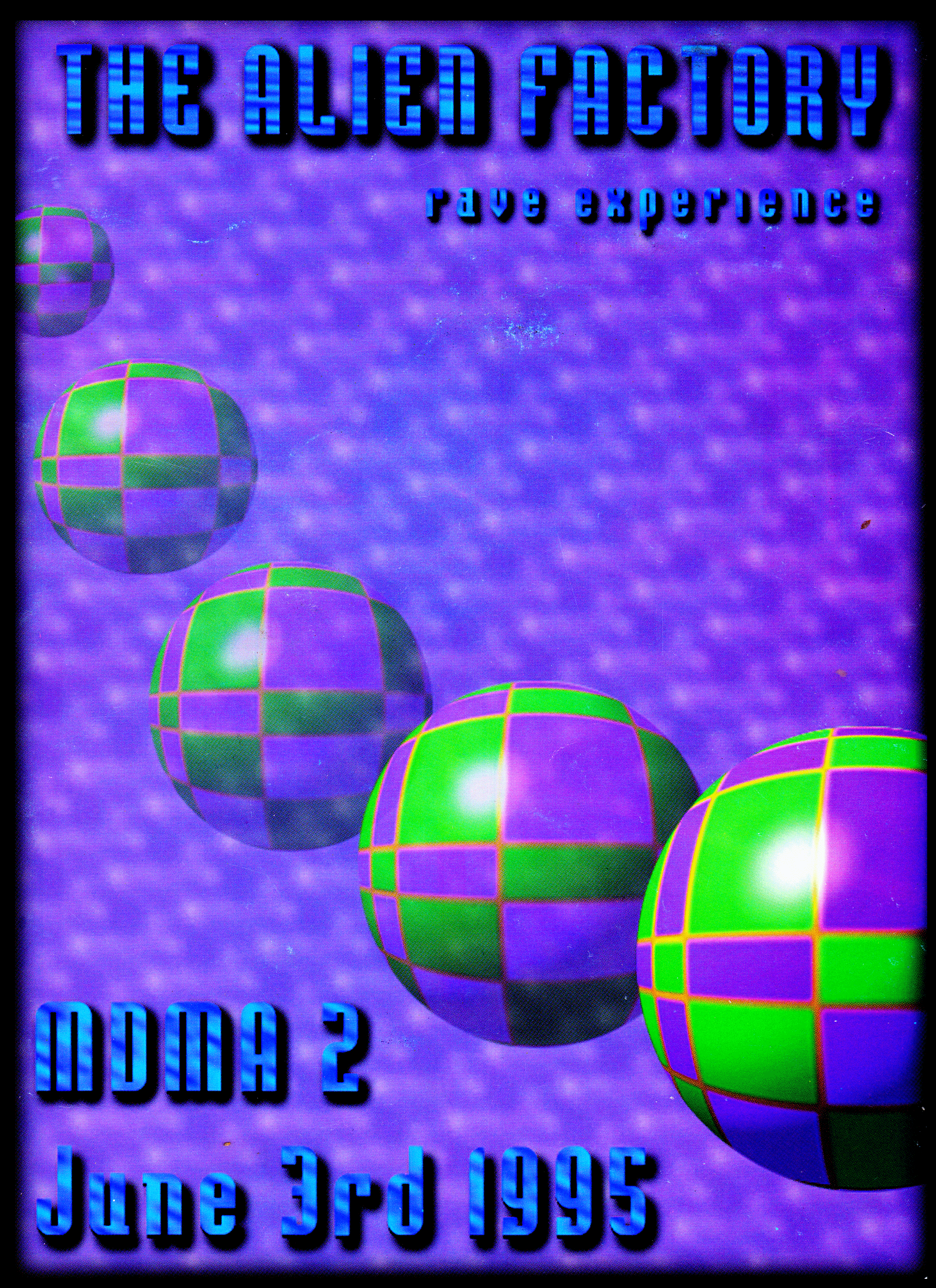 The Alien Factory – MDMA 2