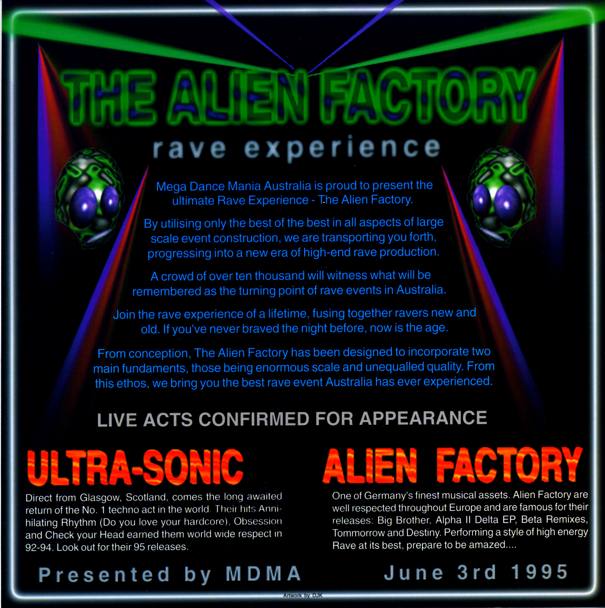 The Alien Factory – MDMA 2