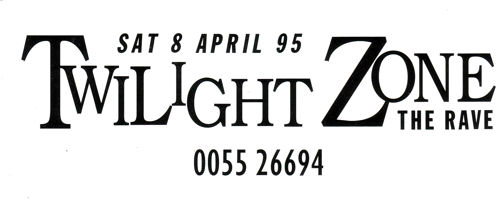 The Twilight Zone – The Rave