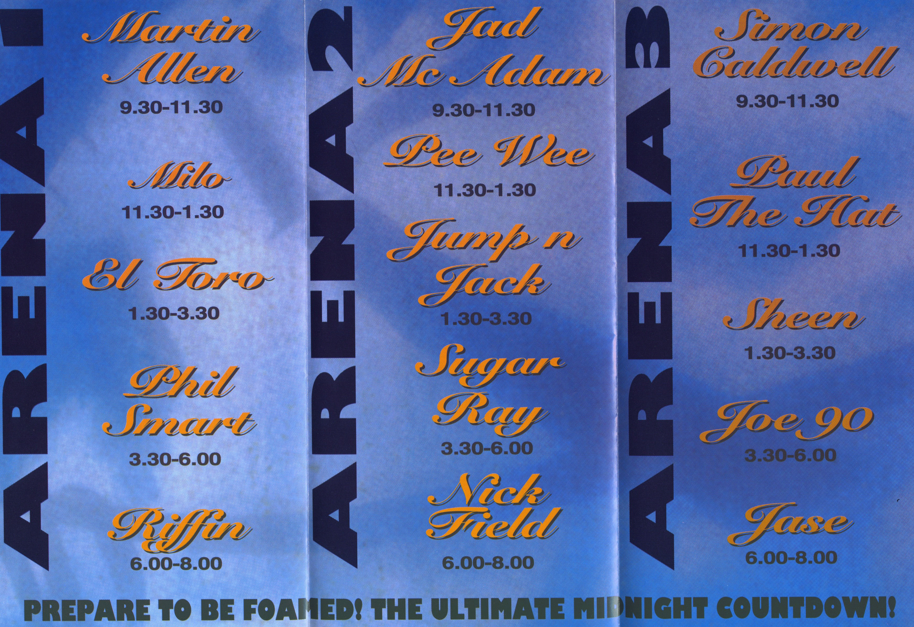 Love and Flim Flam NYE 95