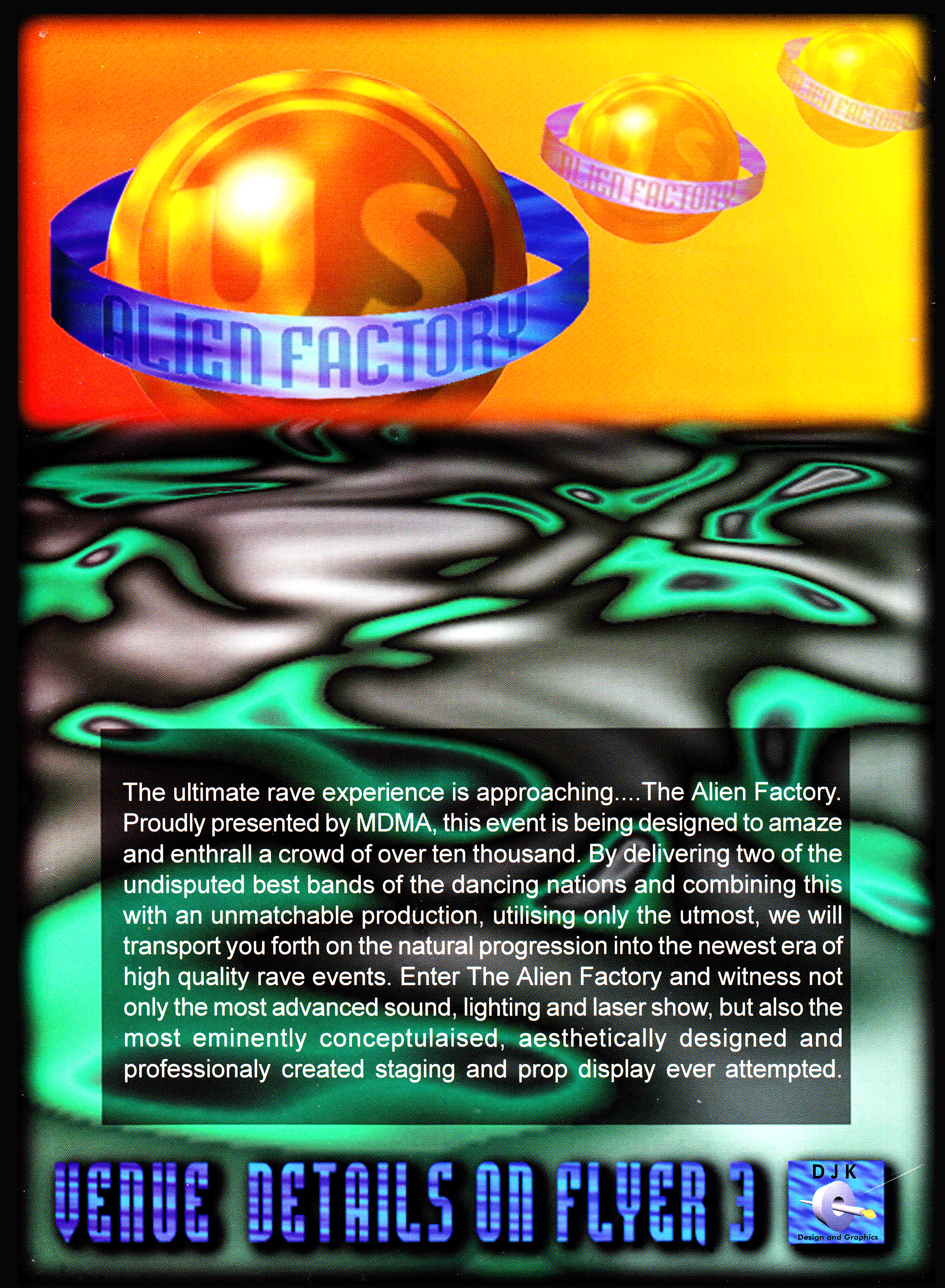 The Alien Factory – MDMA 2
