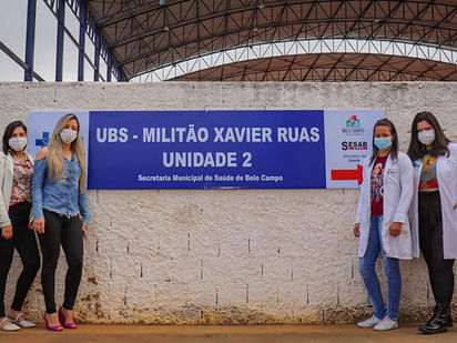 ATENDIMENTOS DA SÉTIMA EQUIPE UBS MILITÃO XAVIER RUAS, UNIDADE 2, SÃO INICIADAS.