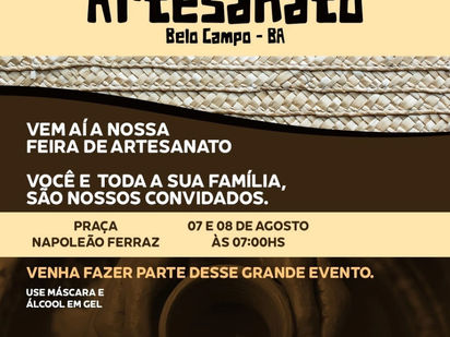 FEIRA DE ARTESANATO DE BELO CAMPO