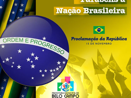 15 DE NOVEMBRO - PROCLAMAÇÃO DA REPÚBLICA