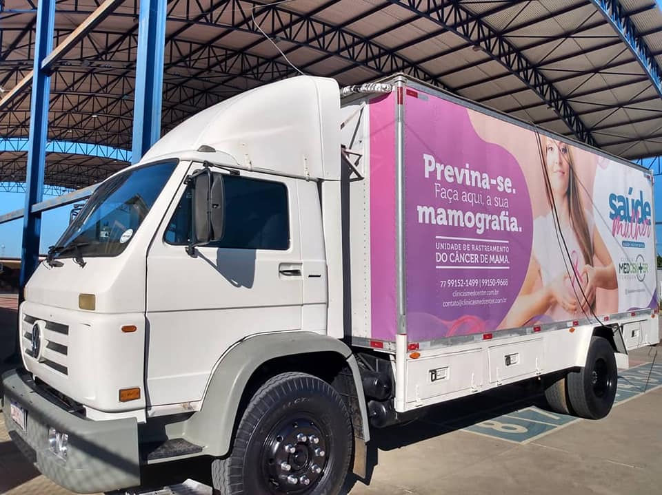 NOSSA CIDADE RECEBE  UNIDADE MÓVEL DA MULHER