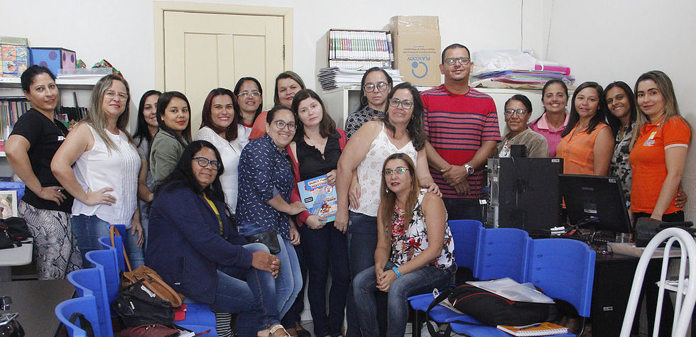 EM REUNIÃO, NESSA ÚLTIMA SEMANA, FORAM ESCOLHIDAS DE FORMA DEMOCRÁTICA OBRAS LITERÁRIAS QUE ATENDERÃ