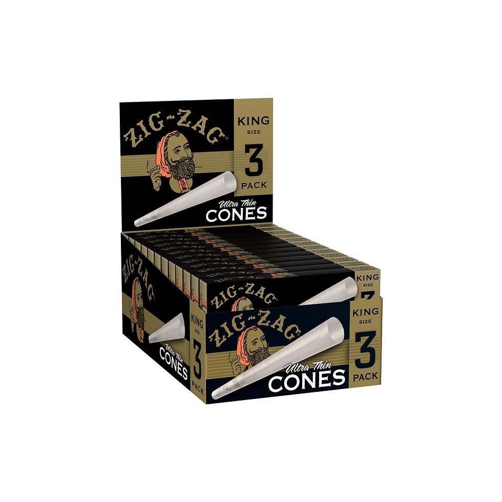 ZIG ZAG - Paper Cones King Size