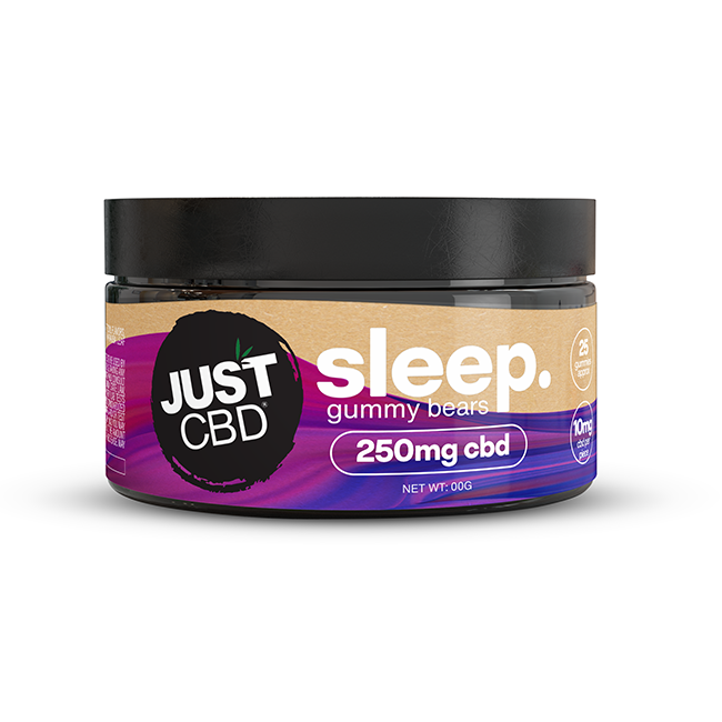 gomitas de CBD con melatonina para dormir Just CBD