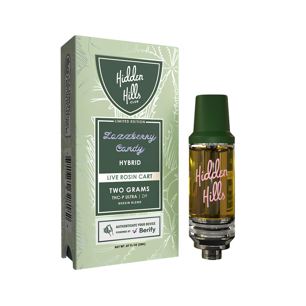 Miniatura: Hidden Hills cart 2g THCP