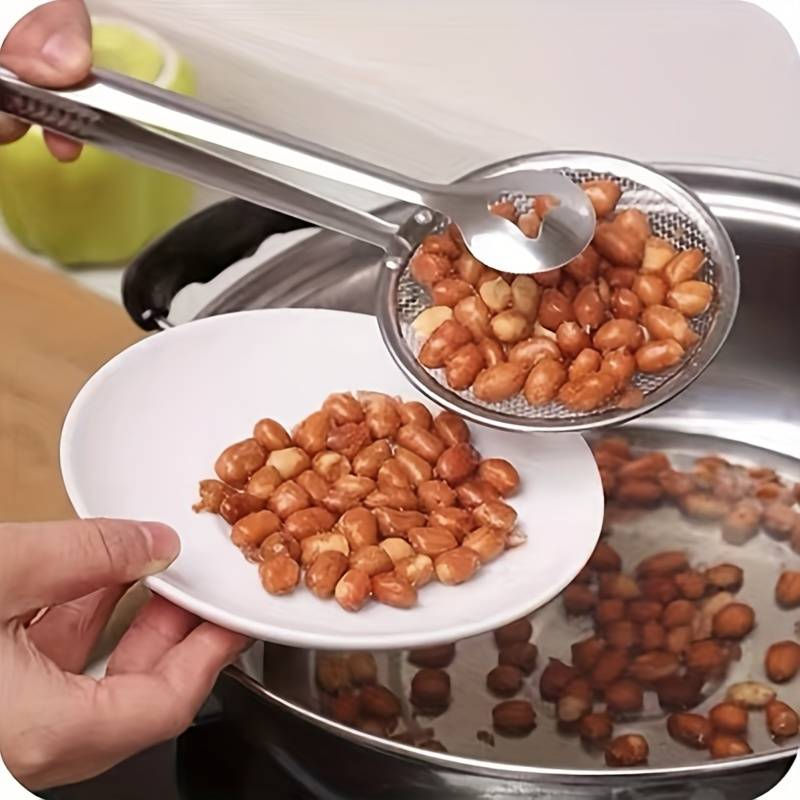 Miniature : Présentation de la Cuillere passoire ecumoir