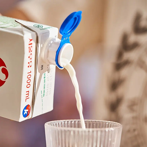 Bouchon Pour Brique De Lait, 2 Pcs Bec Verseur Brique De