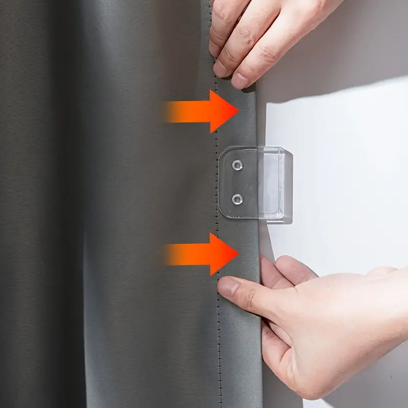 Présentation des Clips bloque rideau douche