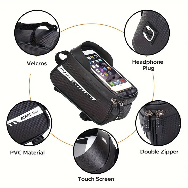 Miniature : Présentation de La Sacoche cadre vélo