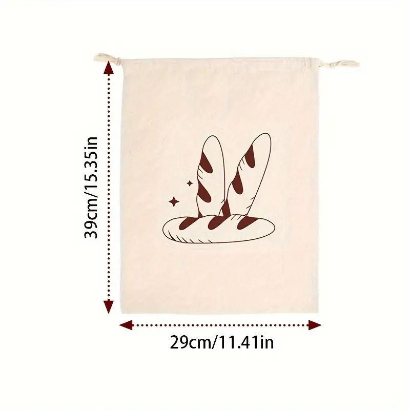 Présentation du Sac pain en lin