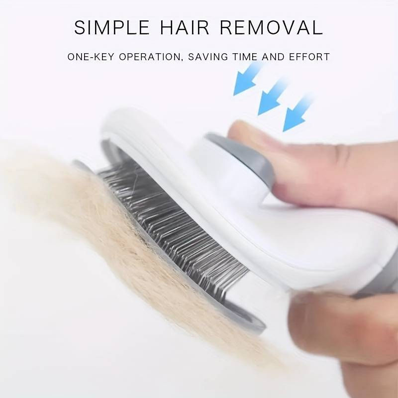 Miniature : Présentatin de la brosse chat chien autonettoyante