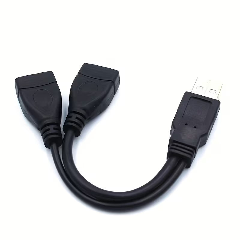 Miniature : Présentation du Double USB Mâle vers 2 Femelle