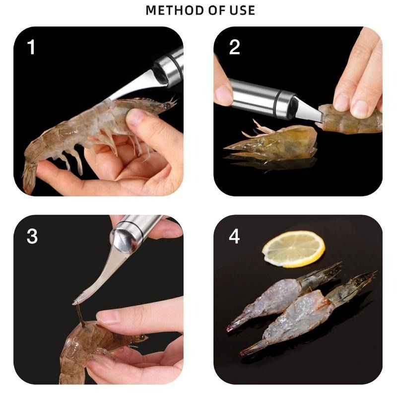 Miniature : Présentation du Couteau à crevettes tranchant