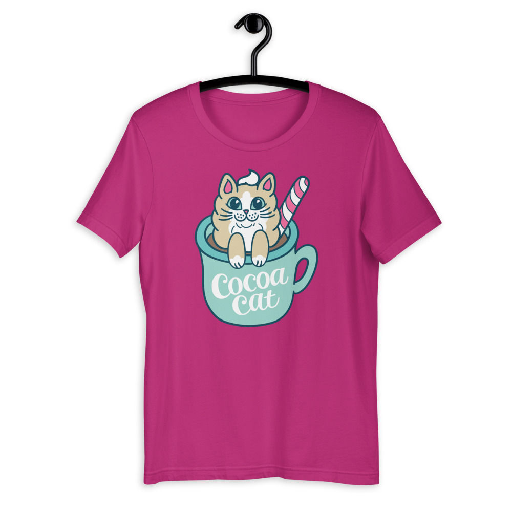 Cocoa Cat! Short-Sleeve Unisex T-Shirt