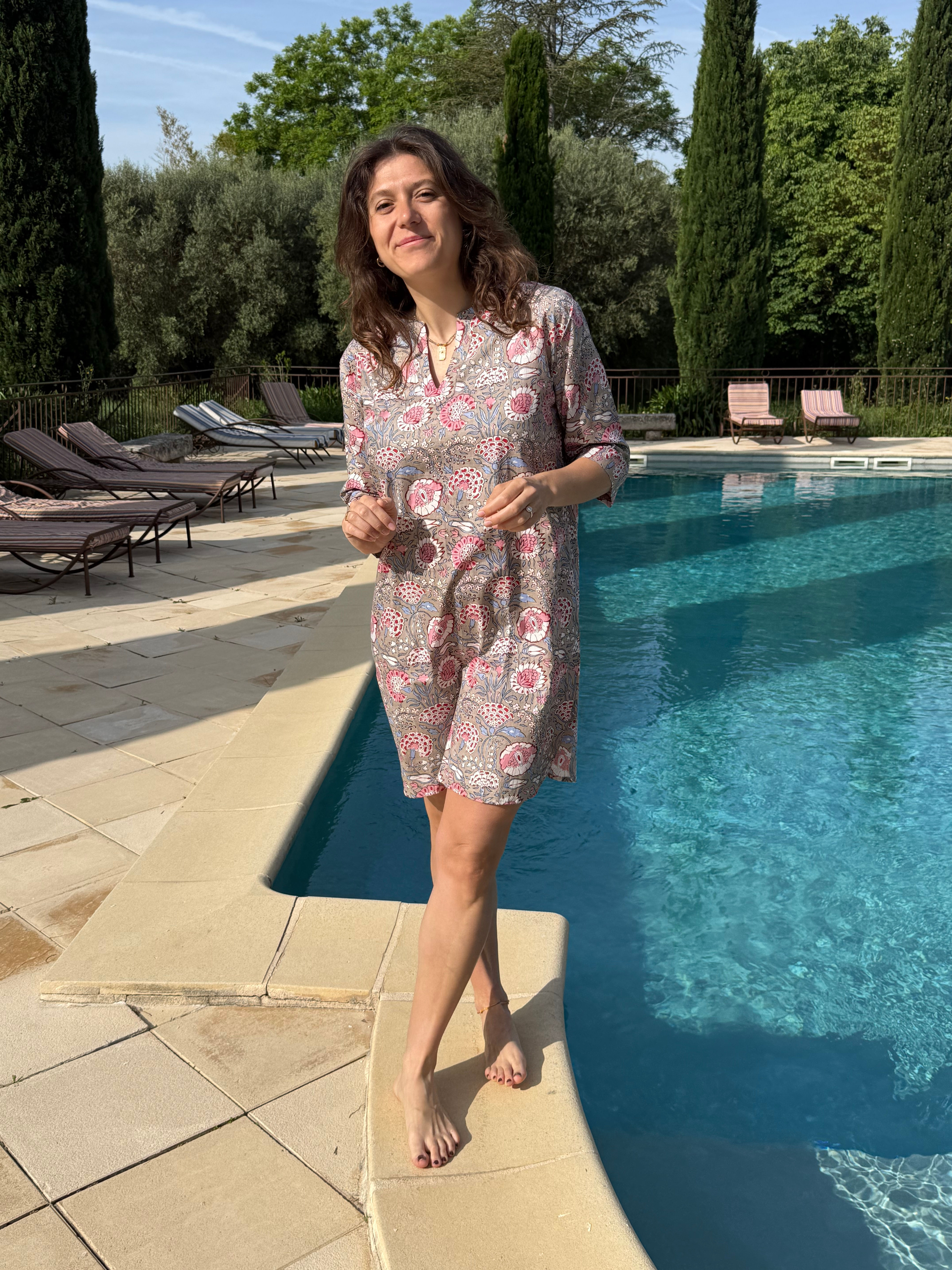 Robe Clara Grise 