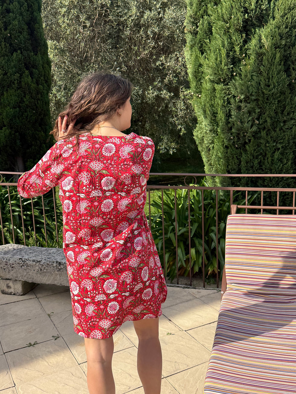 Miniature : Robe Clara rouge