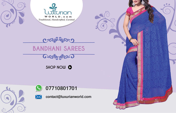 My Bandhani Saree: Beautiful Art of Tie & Dye