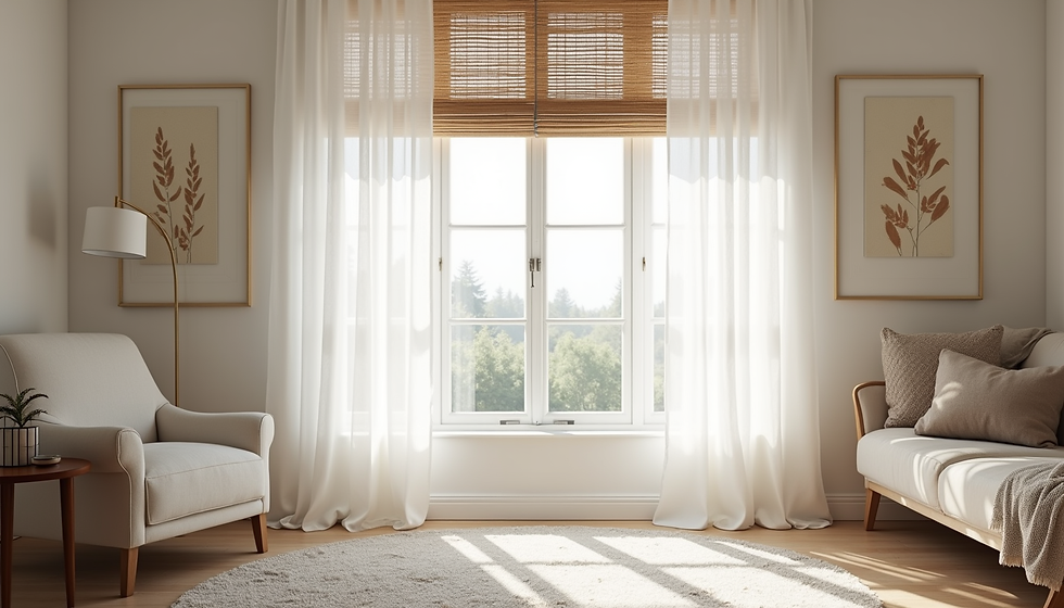 bedroom window treatments