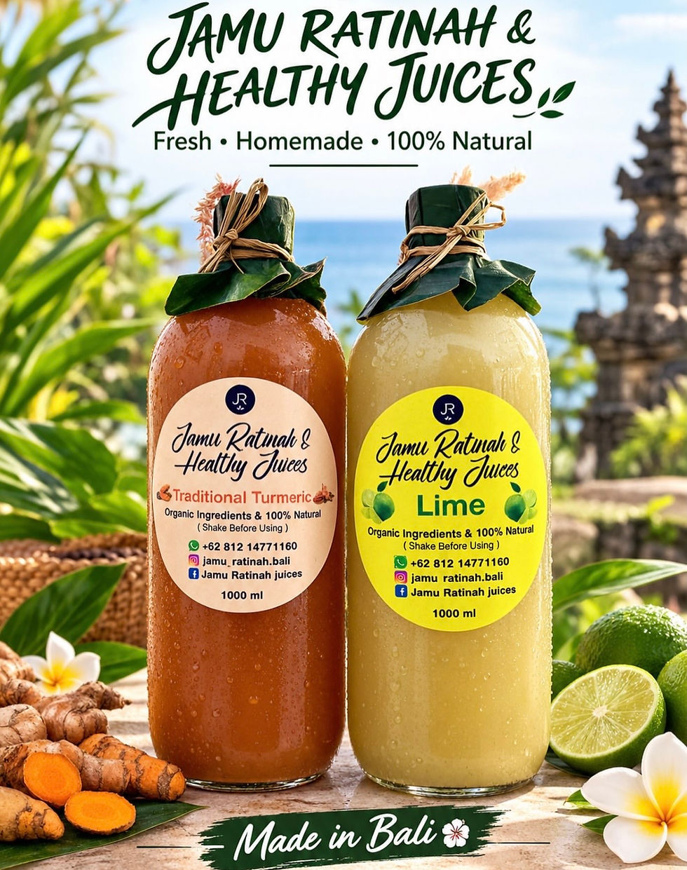 The best jamu in Uluwatu Bali