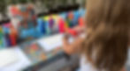 The world is our classroom - worldschooling in Thailand at an art market