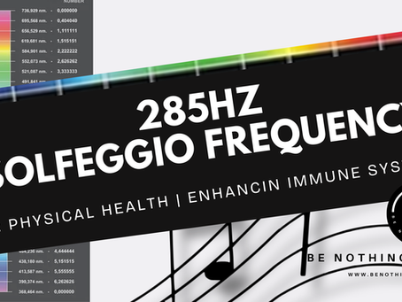 285Hz Pure Tone Solfeggio Frequency For Physical Healing, Tissue + Internal Organs for Optimal Bodily Health