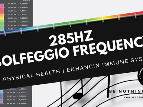 285Hz Pure Tone Solfeggio Frequency For Physical Healing, Tissue + Internal Organs for Optimal Bodily Health