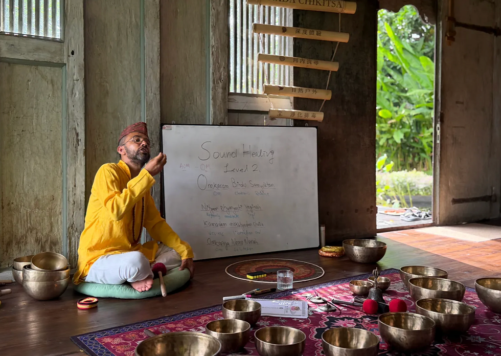 The next 2026 2027 Bali Sound Healing Trainings are live. Book to reserve your spot and get usd100 off for early bird booking