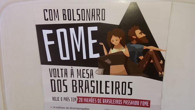 Jundiaí/SP: manifestação contra carestia