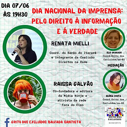 Dia Nacional da Imprensa: pelo direito à informação e à verdade