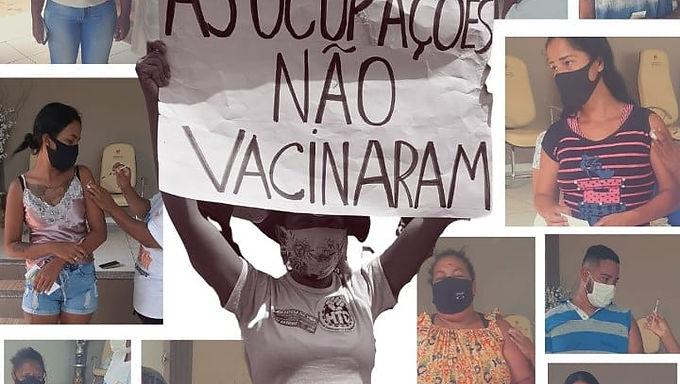 Foto denúncia no Grito promove vacinação a moradores de ocupações