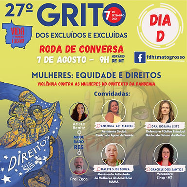 Roda de conversa debate direitos das mulheres