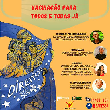 Vacinação Para Todos e Todas Já!