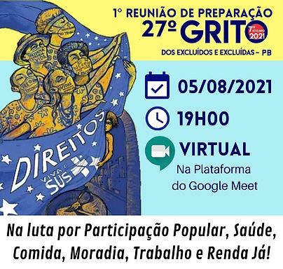 PB se reúne para preparar o 27º Grito