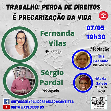 Baixada Santista faz roda de conversa no Dia D do Grito
