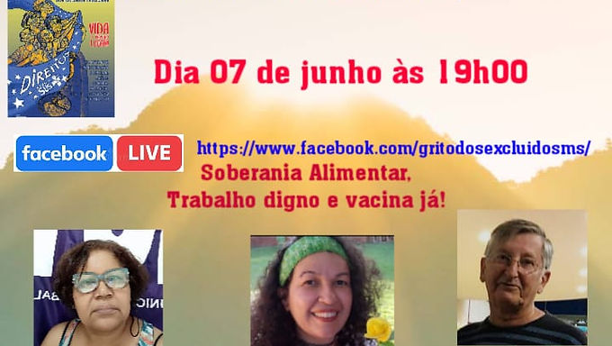 Soberania alimentar, trabalho digno e vacina Já!