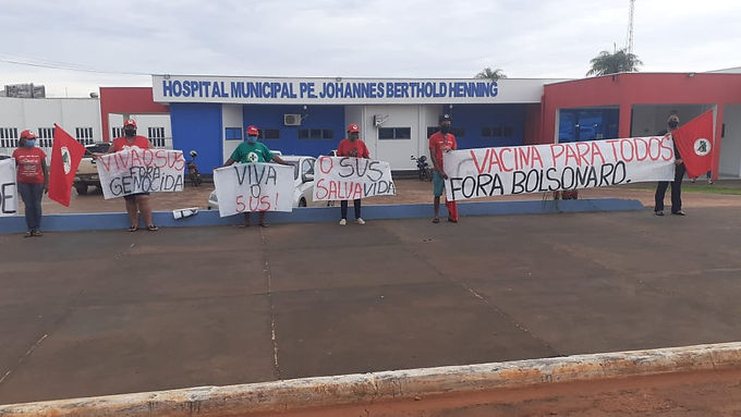 Mato Grosso: carta aberta em defesa da vida e do SUS