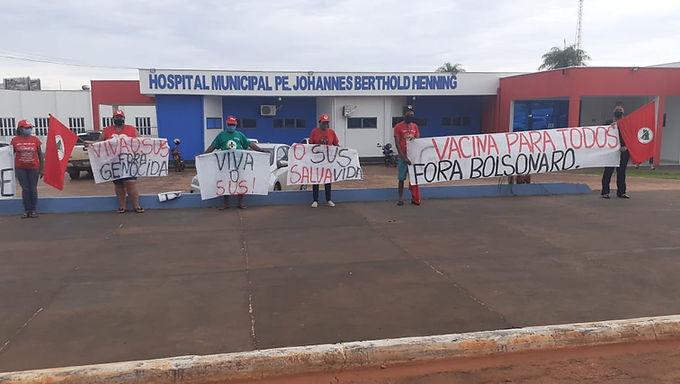 Mato Grosso: carta aberta em defesa da vida e do SUS